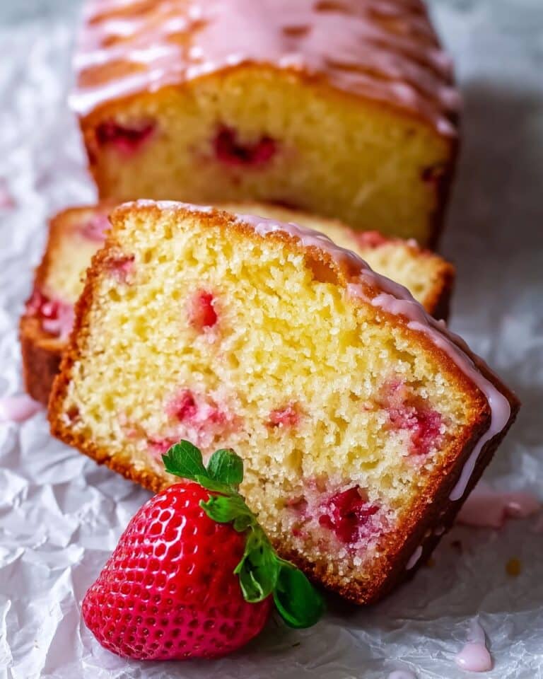 Strawberry Pound Cake Recipe