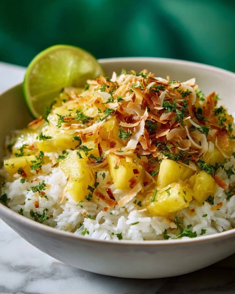 Tropical Coconut Pineapple Rice Recipe