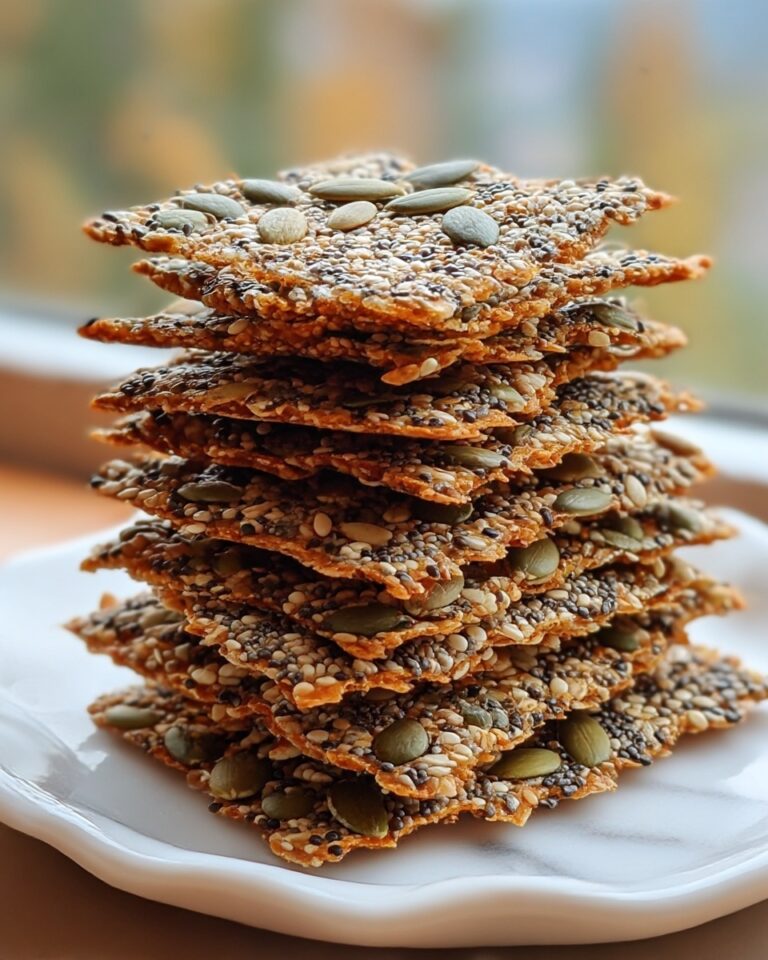Gluten-Free Seed Crackers (Norwegian Crispbread) Recipe