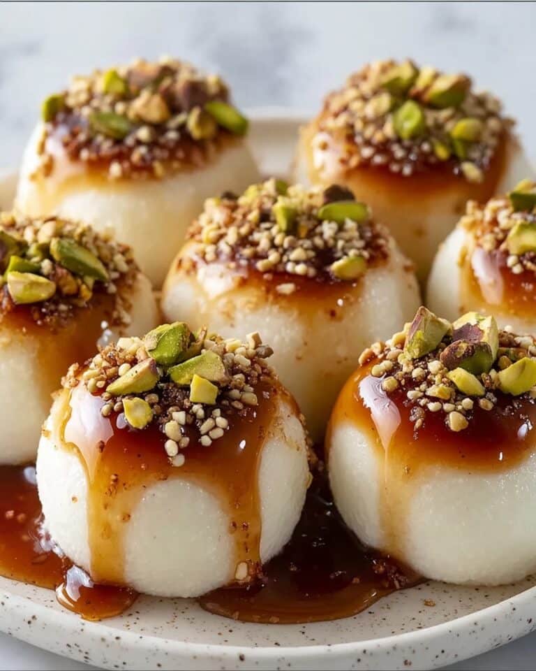 Ricotta Pistachio Honey Bites Recipe