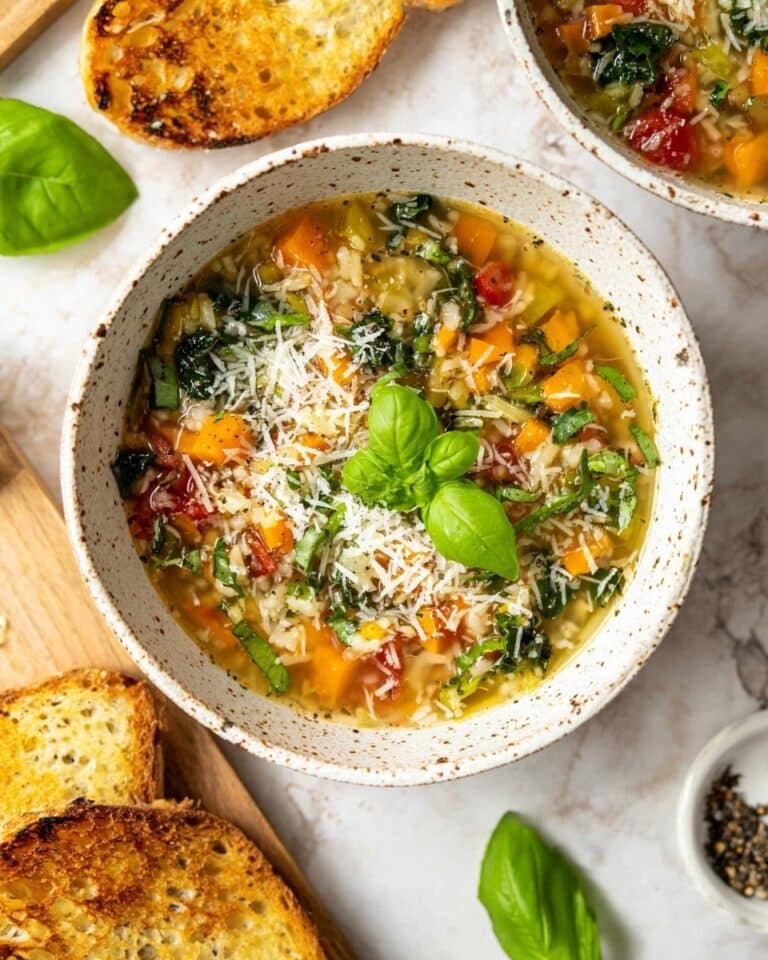 Mediterranean Orzo Soup Recipe