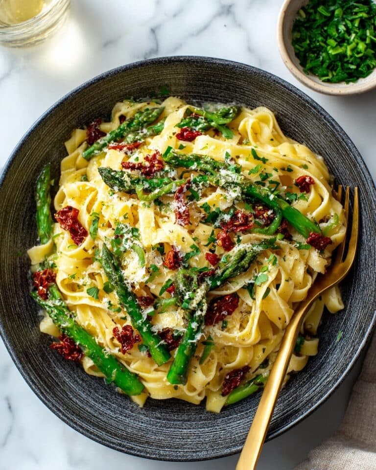 Asparagus and Prosciutto Pasta Recipe