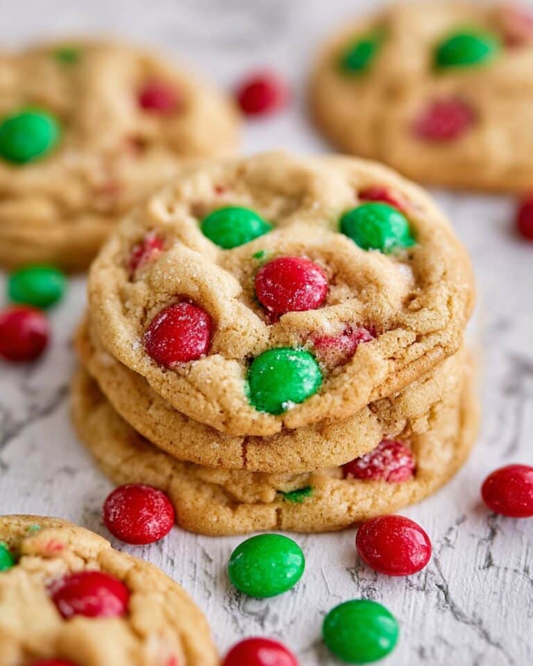 Biscoff M&M Cookie Butter Cookies Recipe