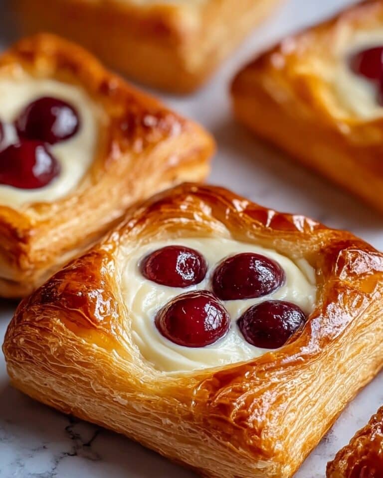 Easy Cherry Cheese Danish in 30 Minutes Recipe
