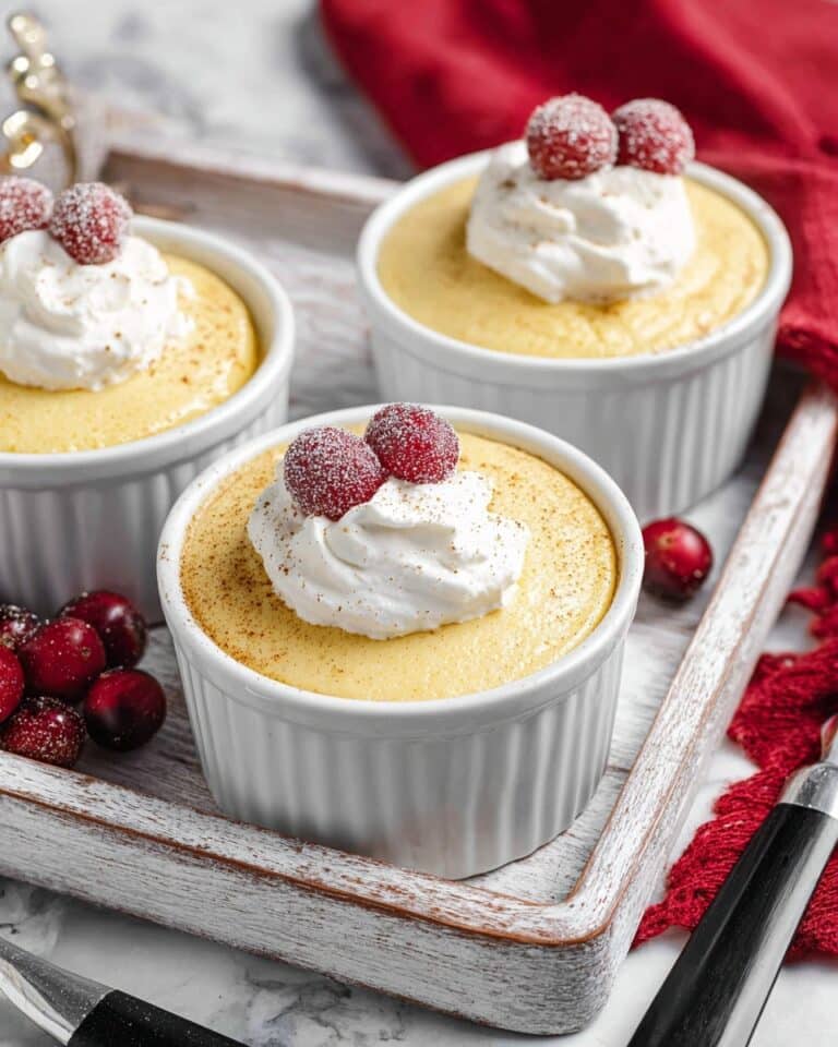 Homemade Eggnog Pudding Recipe