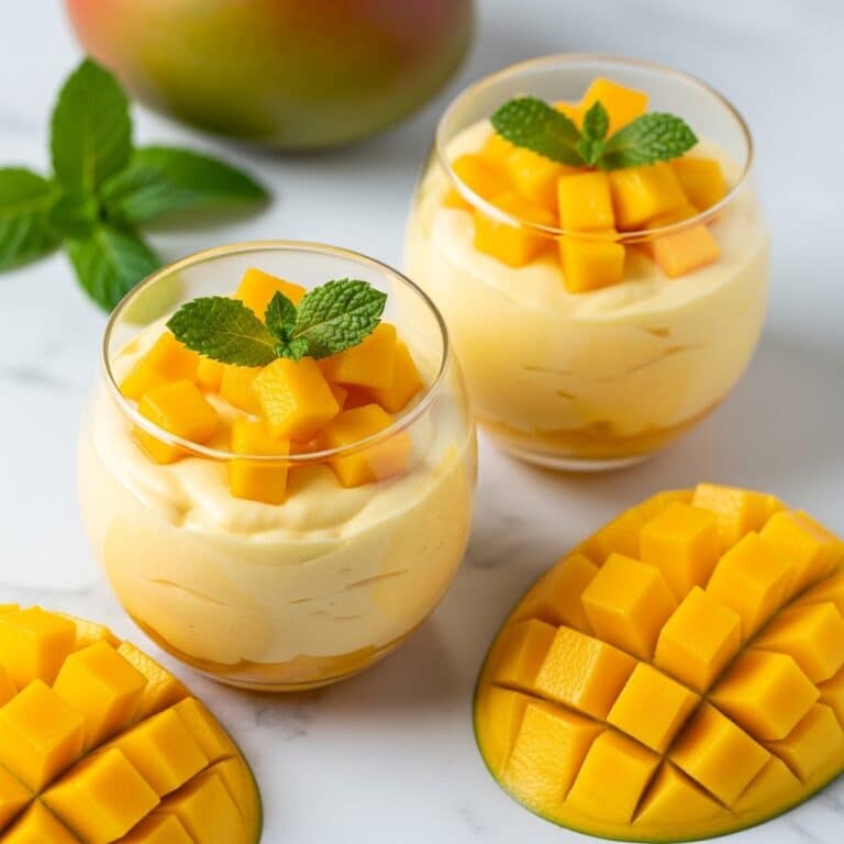 Easy Mango Mousse Recipe