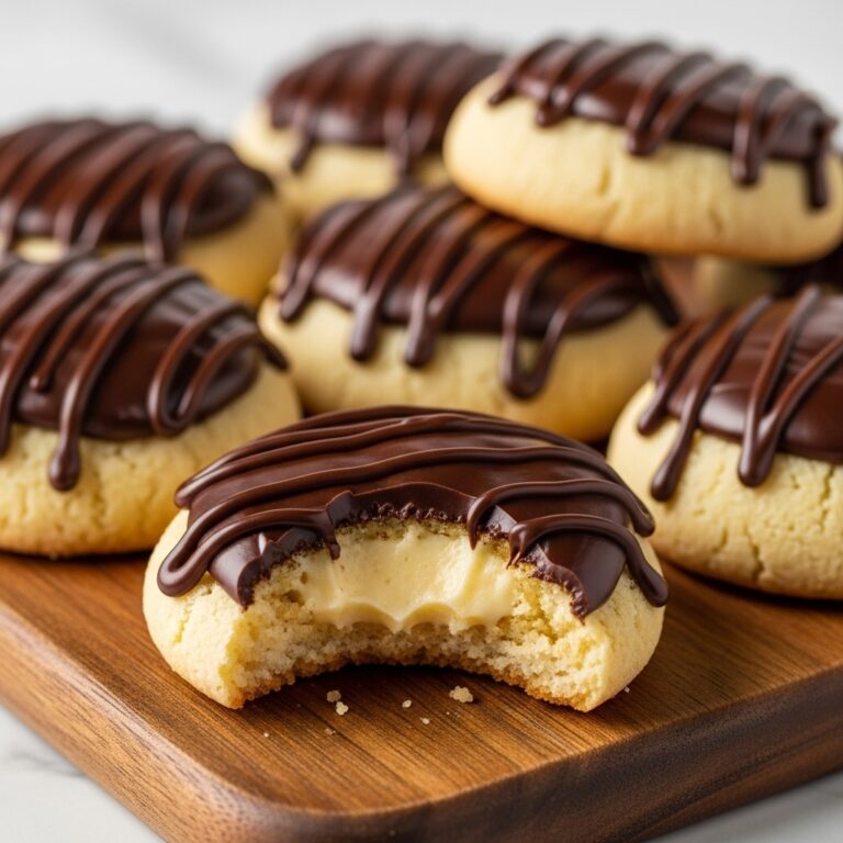 Easy Boston Cream Pie Cookie Bites Recipe
