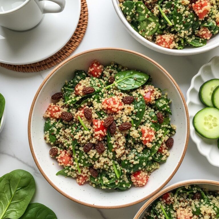 Quinoa Spinach Power Salad Recipe