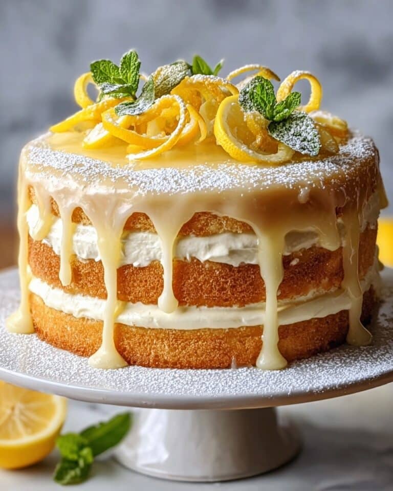 Limoncello Mascarpone Cake – Bright & Elegant Dessert Recipe
