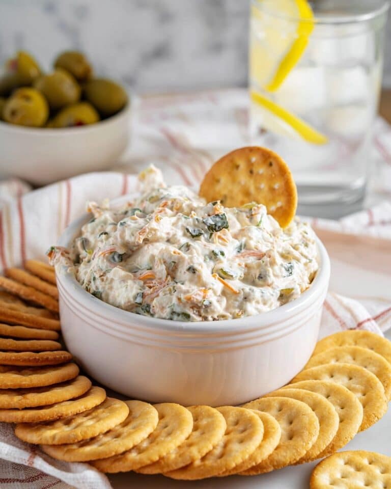 Creamy Green Olive Dip Recipe