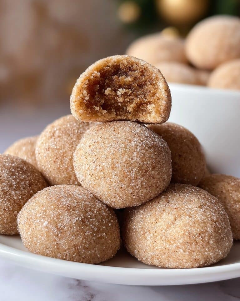 Cinnamon Sugar Snowball Cookies: A Sweet Holiday Treat Recipe