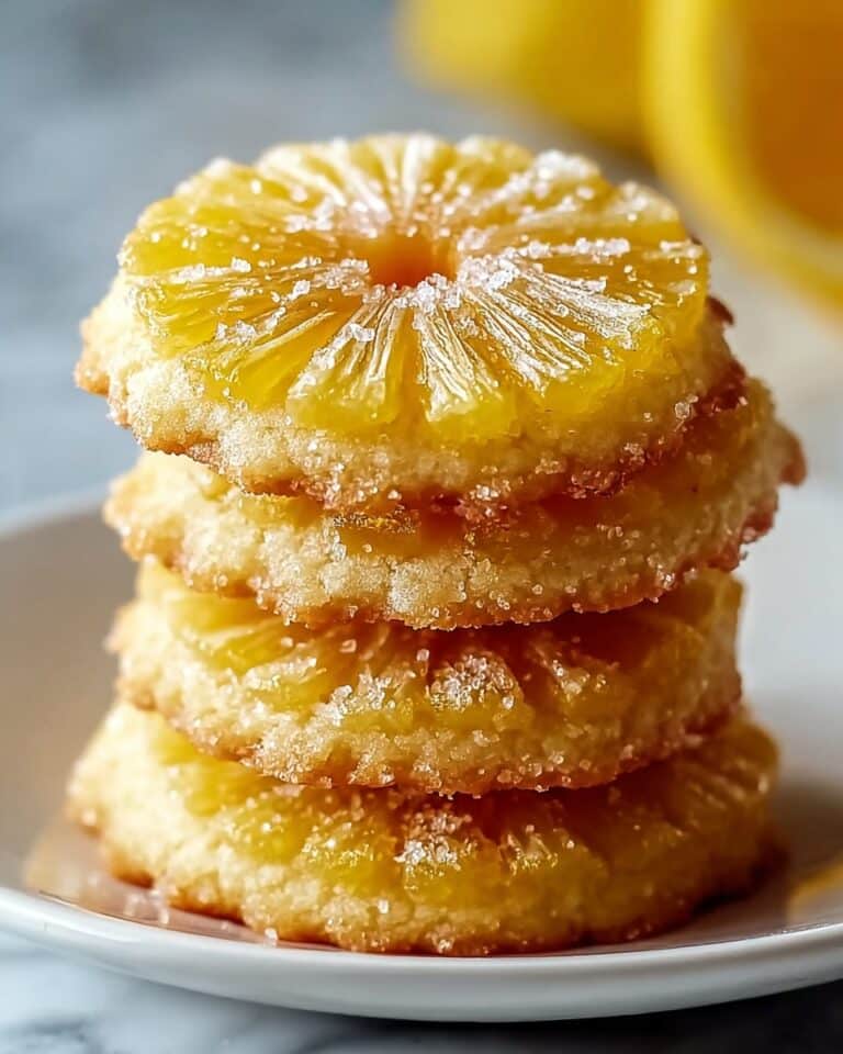 Pineapple Upside Sugar Cookies – Easy Tropical Treat Recipe