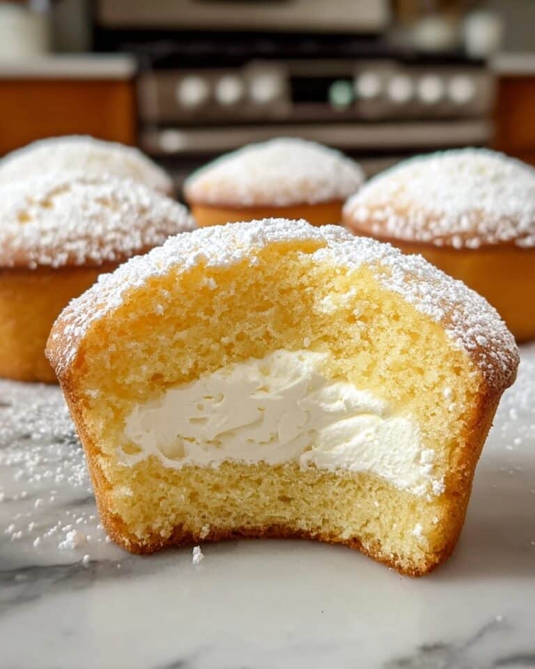 Fluffy Japanese Cotton Cheesecake Cupcakes to Impress Everyone Recipe