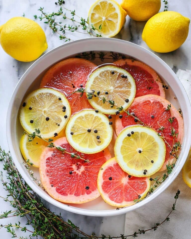 DIY Spring Simmer Pot: Fresh Citrus and Herb Potpourri Recipe