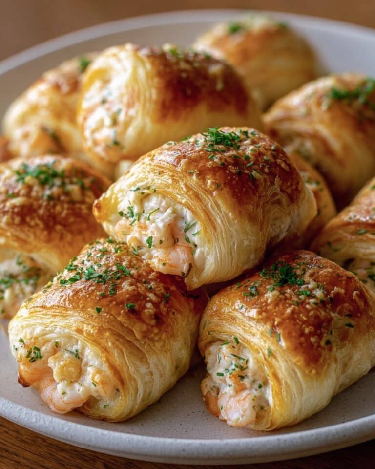 Shrimp and Crab Stuffed Crescent Bombs Recipe