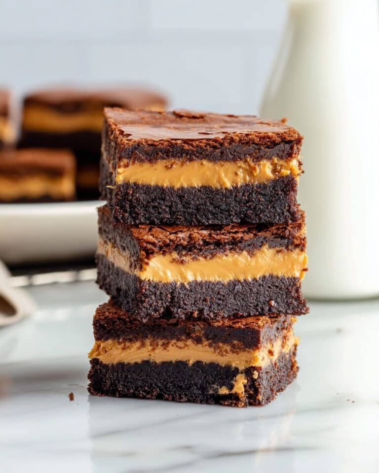 Peanut Butter Stuffed Brownies Recipe