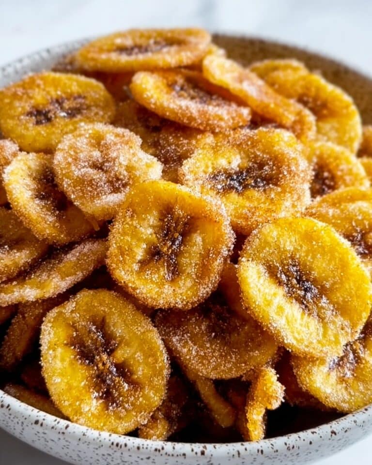 Cinnamon-Sugar Air Fryer Banana Chips: Sweet Snack Recipe