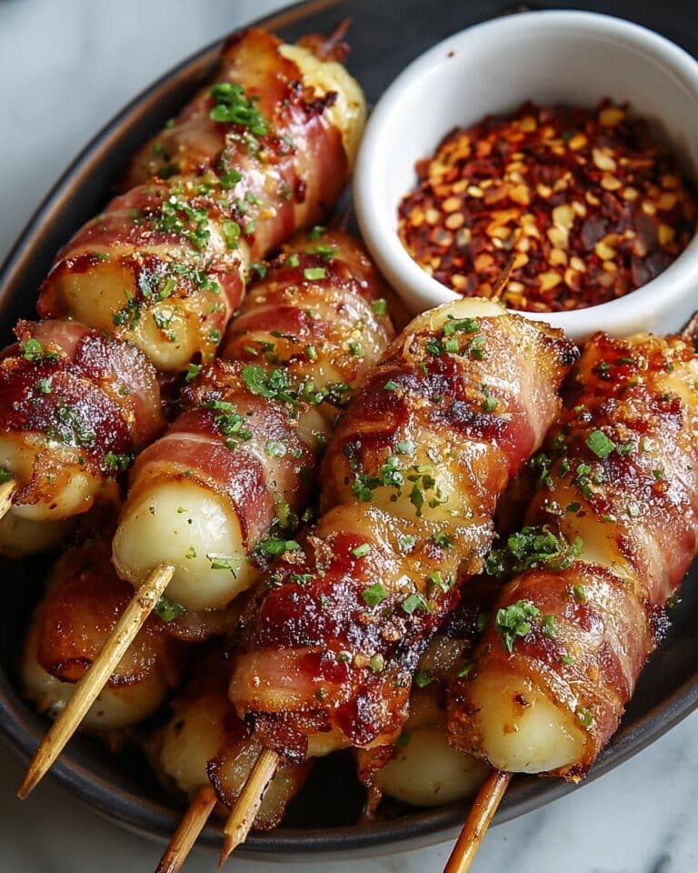 Nashville Hot Mozzarella Sticks with Crispy Bacon Twist Recipe