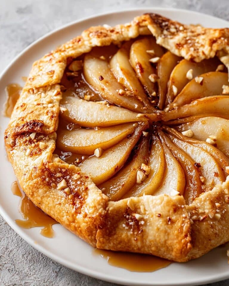 Spiced Pear Galette Recipe