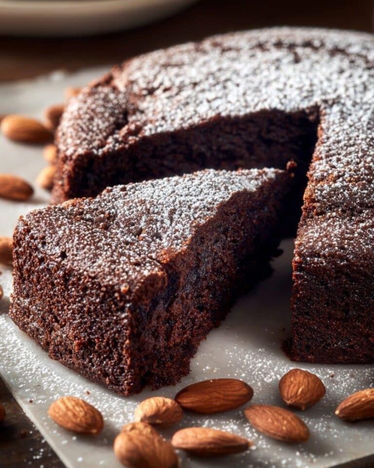 Chocolate Almond Yogurt Cake (No Flour, Gluten-Free) Recipe