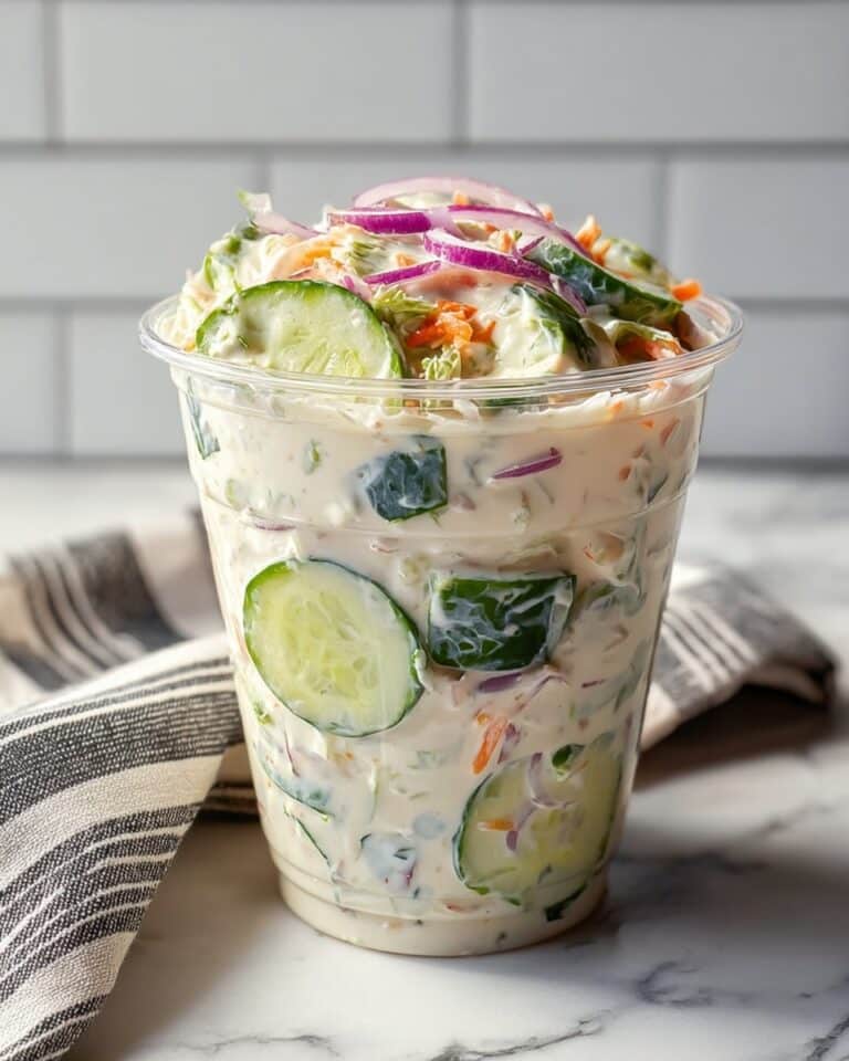 Creamy Cucumber Sushi Salad Recipe