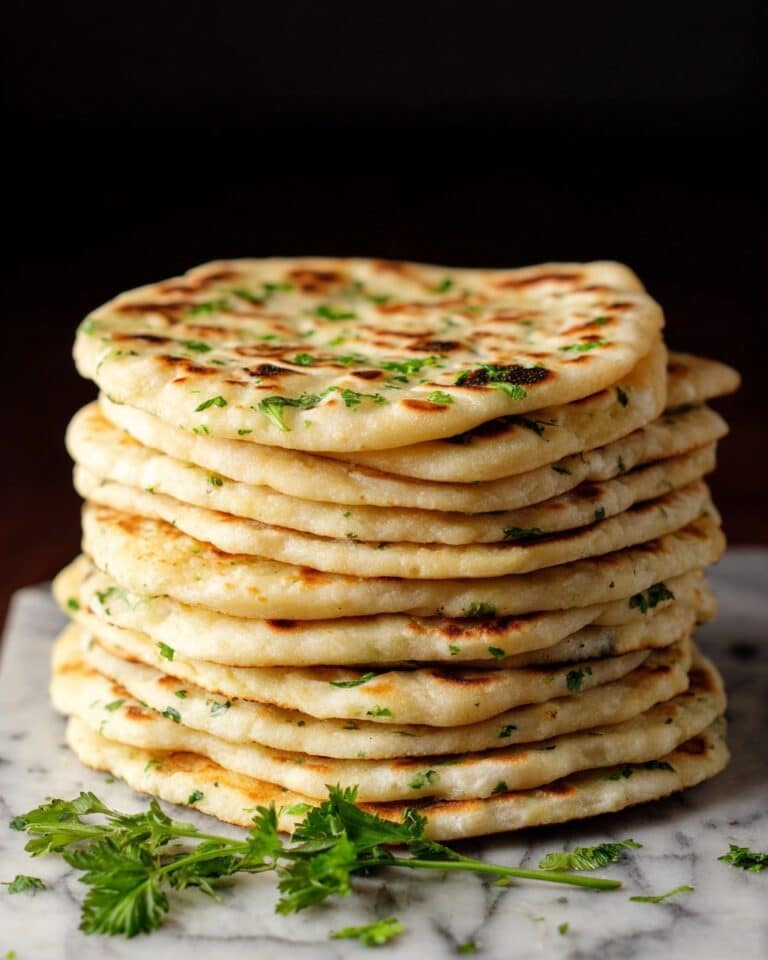 Greek Yogurt Turkish Flatbread (Bazlama) Recipe