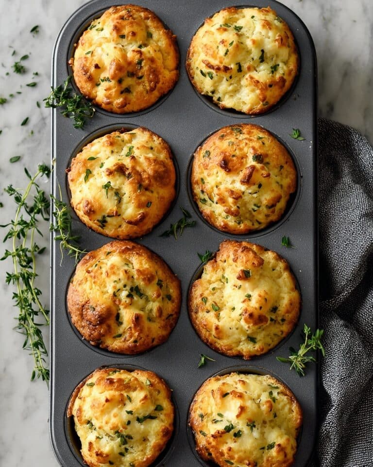 Cheddar and Chive Cheese Muffins Recipe
