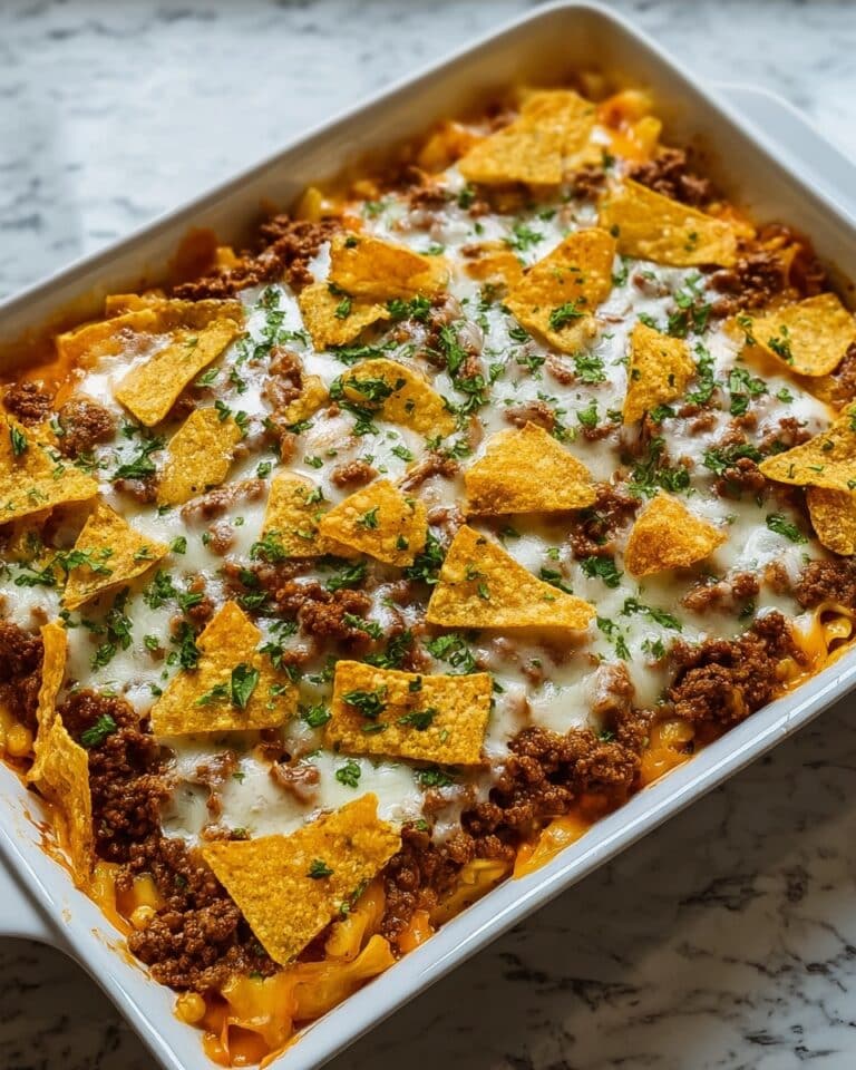 White Trash Casserole with Doritos: The Best Quick Fix Dinner Recipe