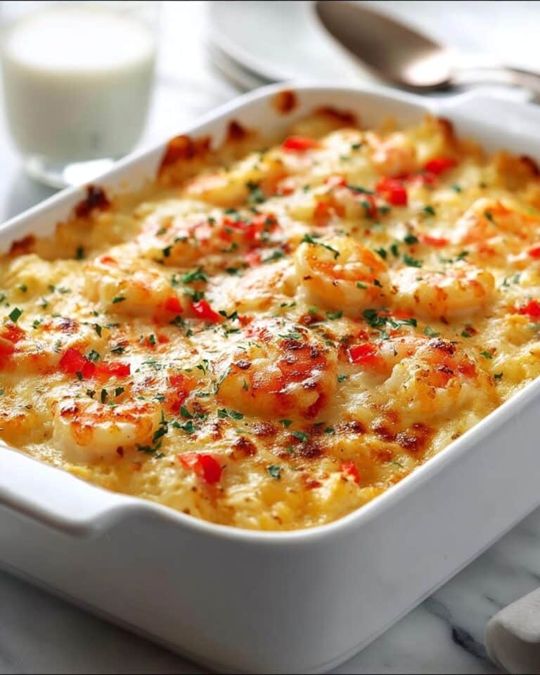 Spicy Shrimp and Gouda Grits Casserole Recipe