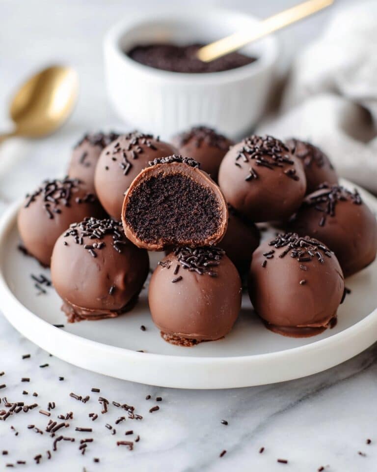 Chocolate Cake Balls Recipe