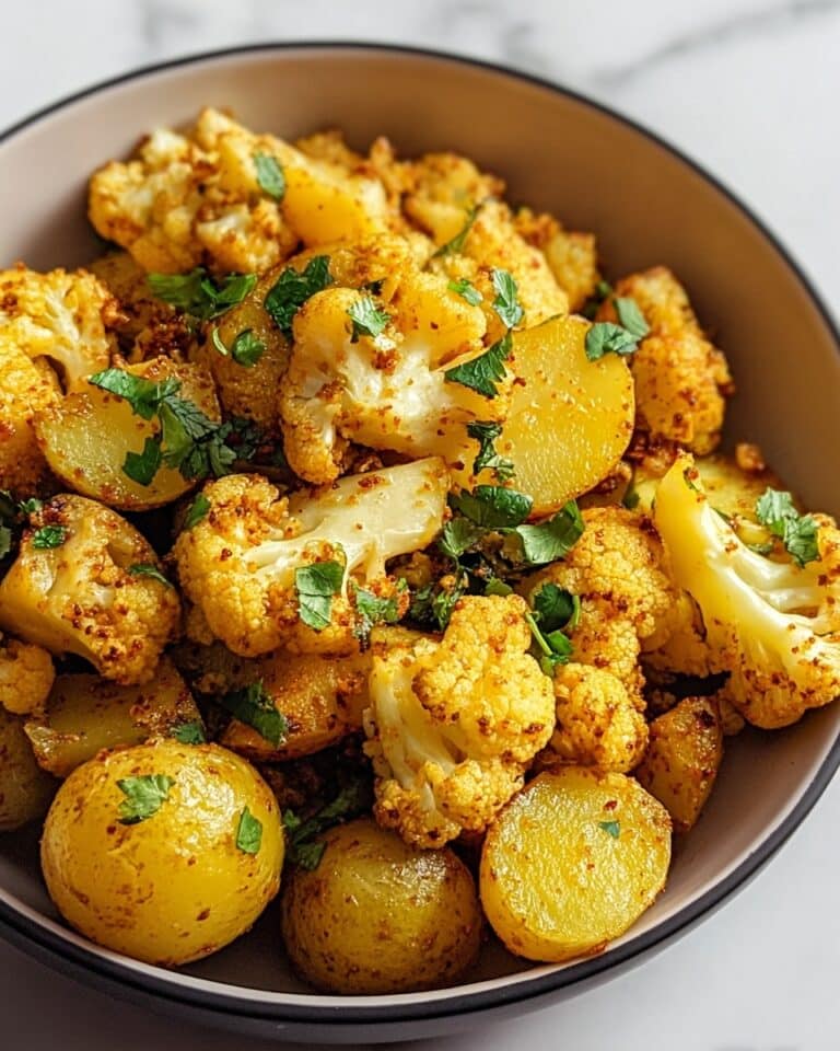 Wholesome Indian Spiced Potatoes & Cauliflower (Aloo Gobi) Recipe