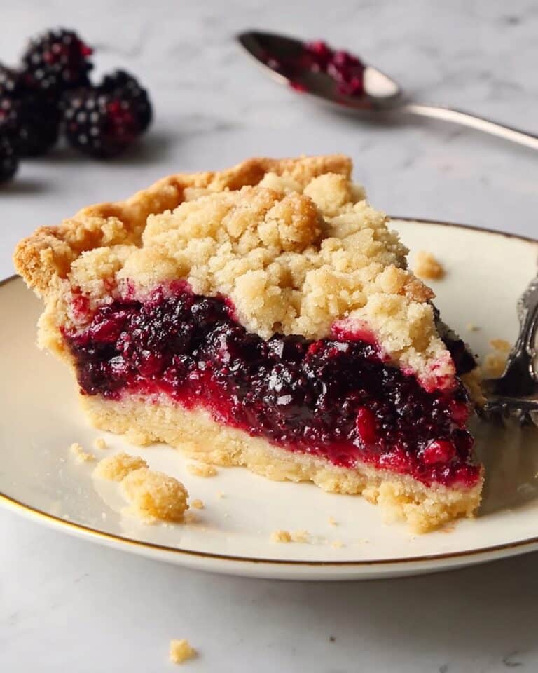 Blackberry Shortbread Wedges Recipe