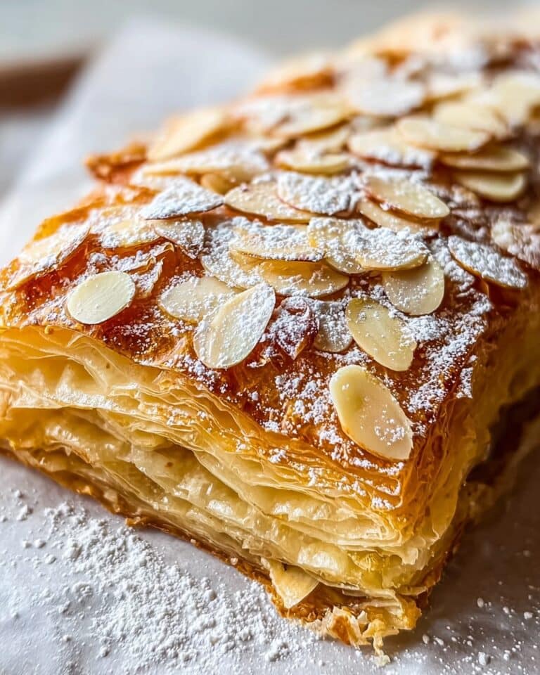 Flaky Sweet Almond Pastry Recipe