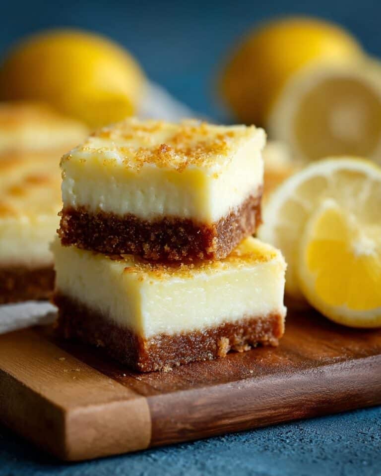 Lemon Cream Cheese Bars Recipe