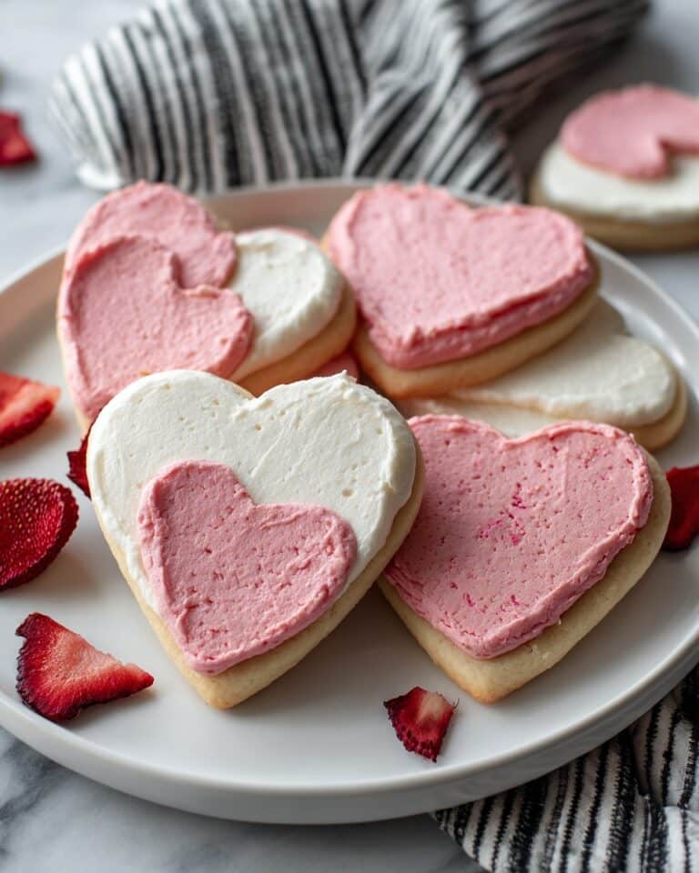 Strawberry Cut Out Cookies Recipe