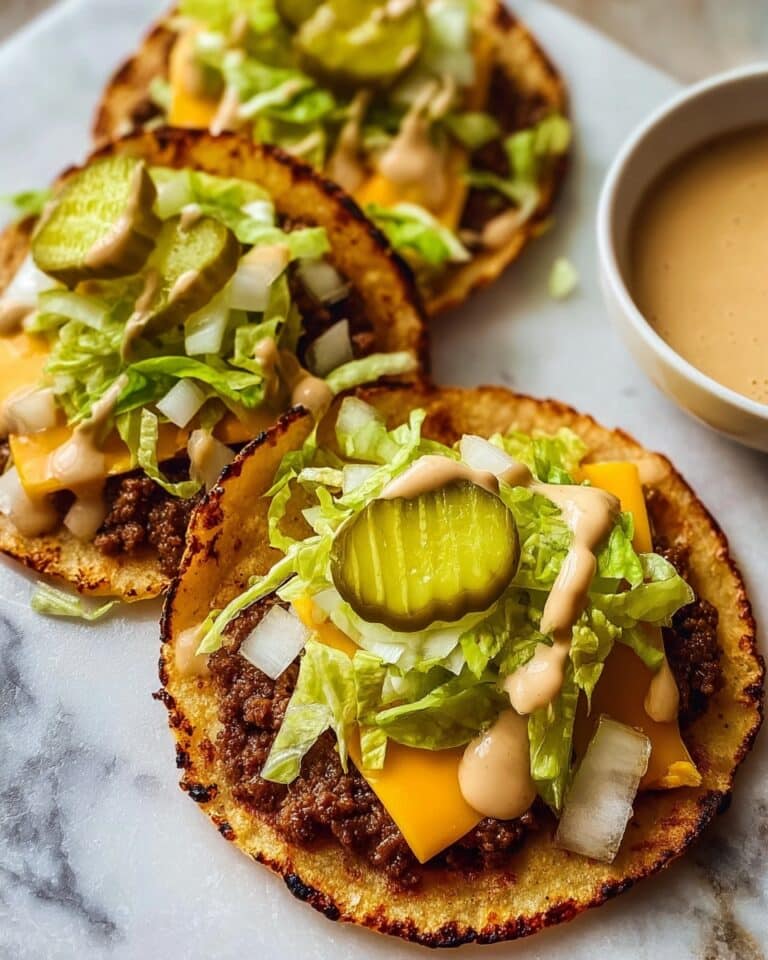 Smash Burger Tacos Recipe