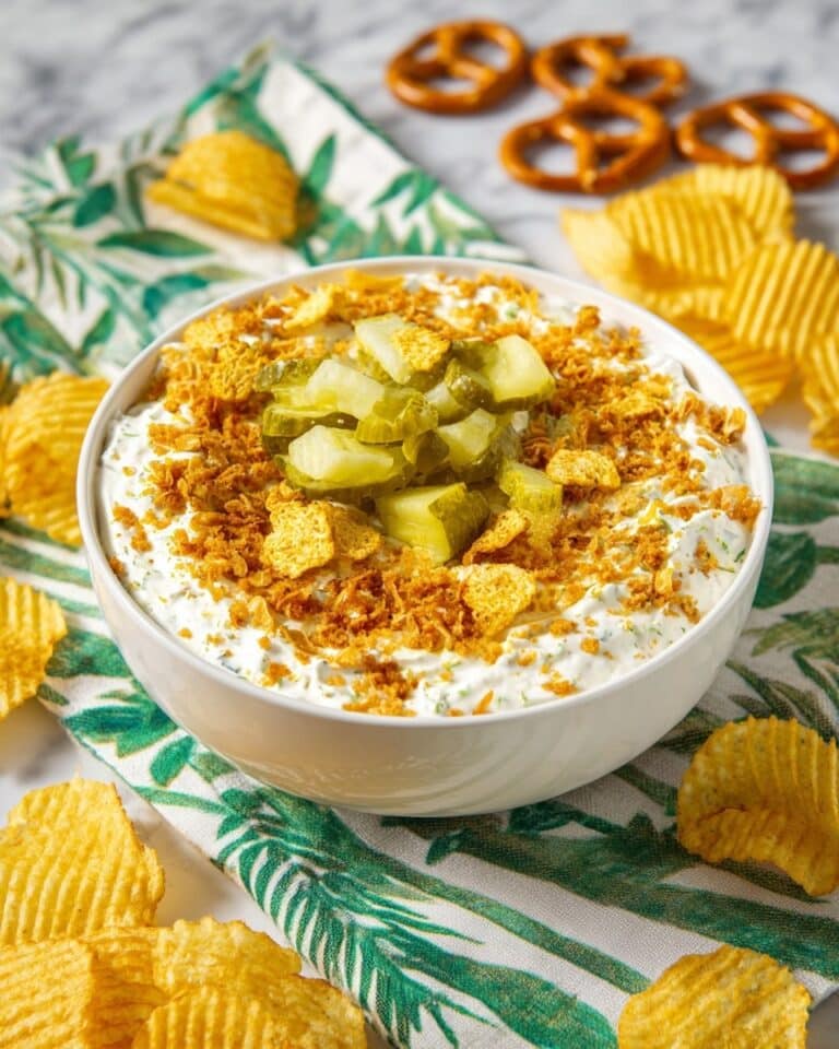 Easy Fried Pickle Dip Recipe