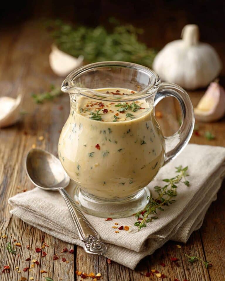 Parmesan Pepper Dressing Recipe – Tangy Homemade Salad Dressing with Garlic & Lemon Recipe