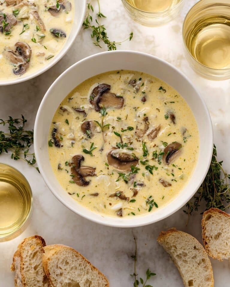 Creamy Boursin Chicken Soup Recipe