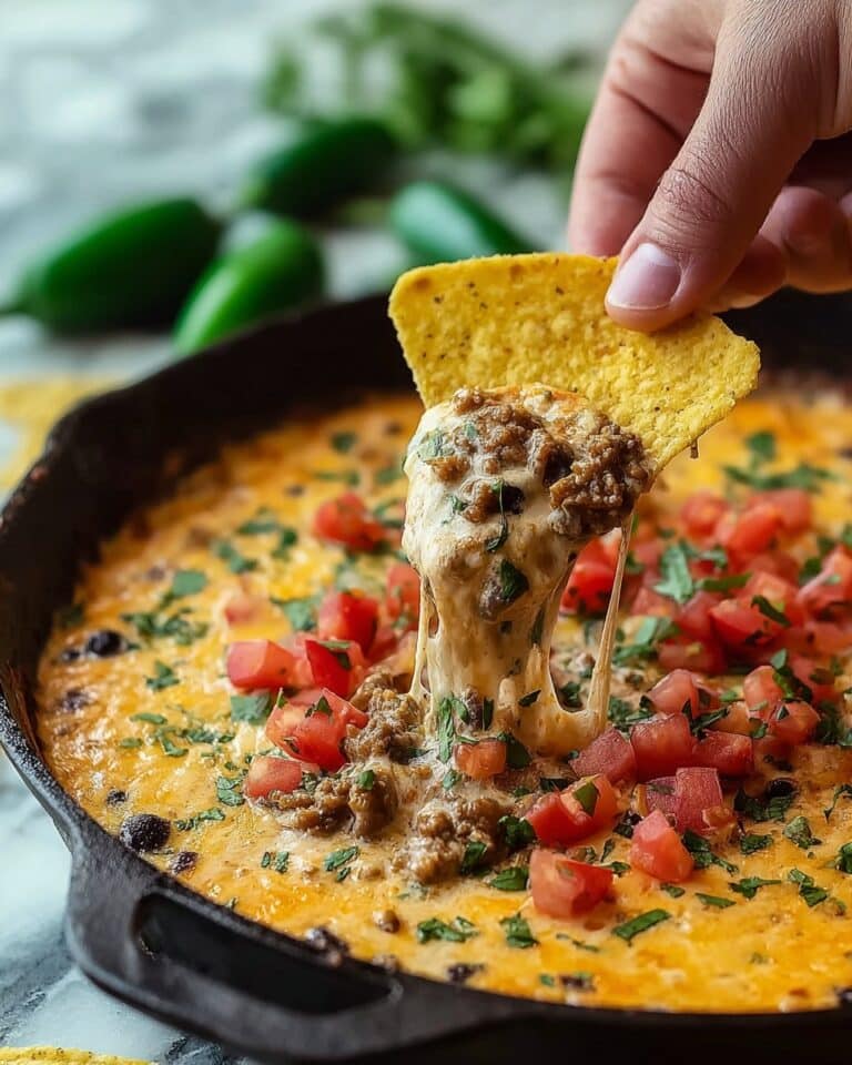 Cowboy Queso Recipe: Cheesy Tex-Mex Dip for Your Gatherings Recipe