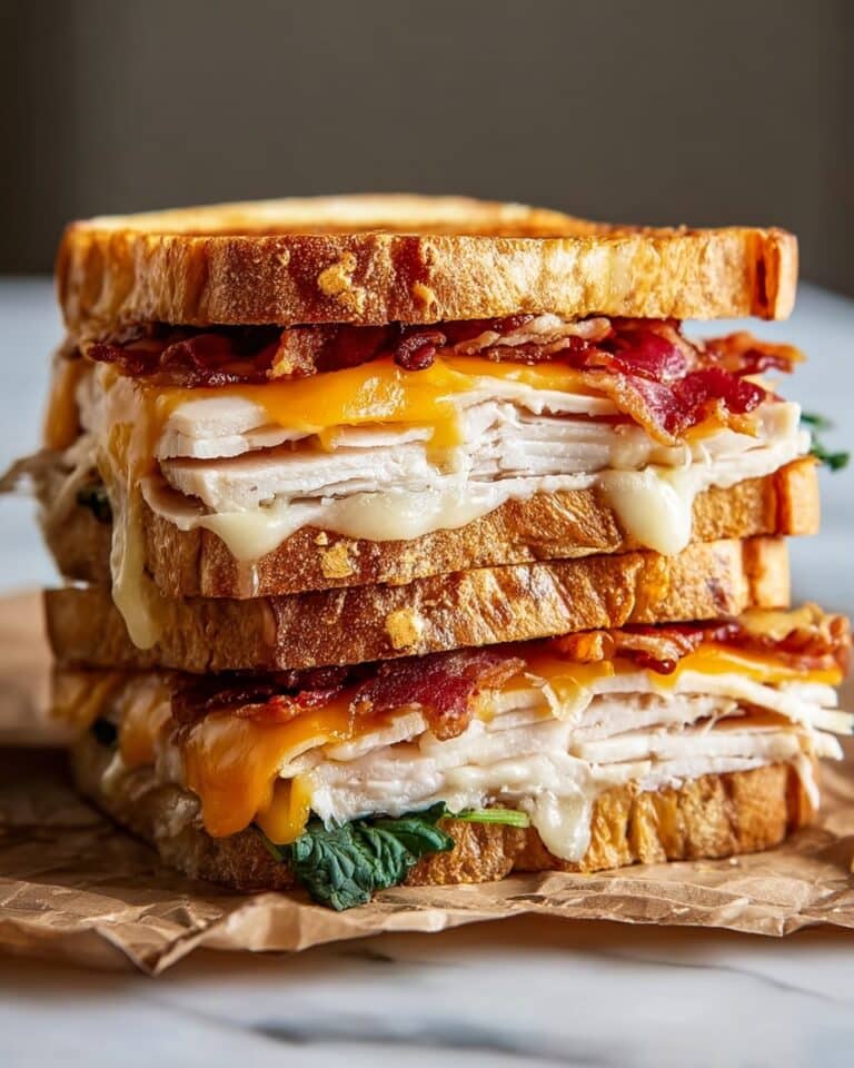 Ultimate Turkey Bacon Melt Recipe