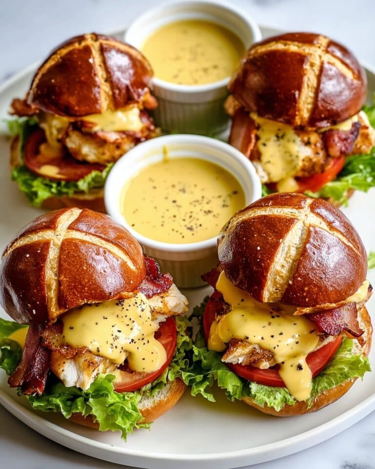 Honey Mustard BLT Chicken Sliders Recipe