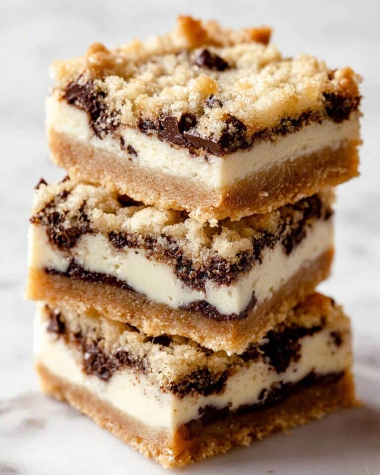 Chocolate Chip Cheesecake Bars Recipe
