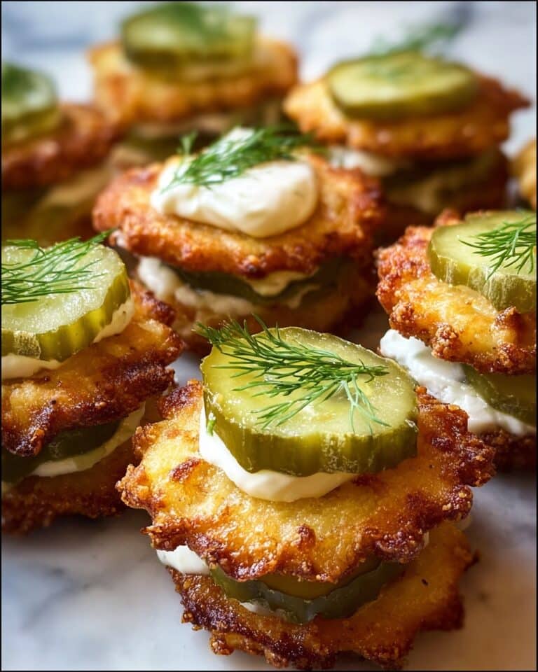 Dill Pickle Cheese Ritz Bites Recipe