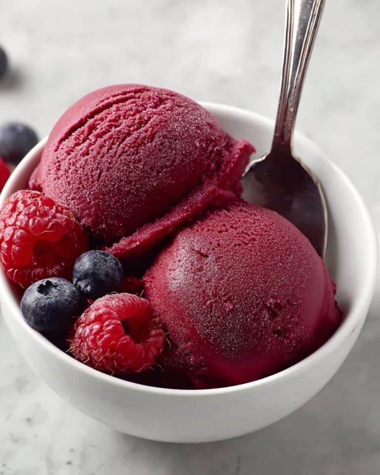 Delicious Berry Sorbet Recipe